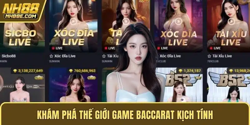 Khám phá thế giới game baccarat kịch tính