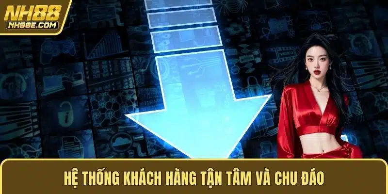 Hệ thống khách hàng tận tâm và chu đáo